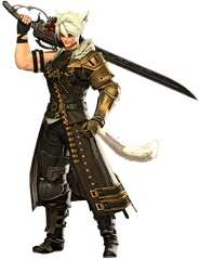 Taro during the beginning of Dawntrail.