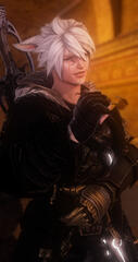 Look, he can smile :)
