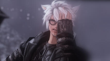 Taro loses his vision in his left eye.